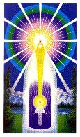 The Magic Presence by M. DaCamara, copyright 1942 St. Germain Press, is a good depiction of a Heartlink